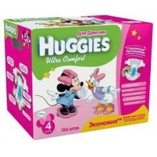 Лот: 4273863. Фото: 1. Подгузники Huggies Ultra Comfort... Детская гигиена