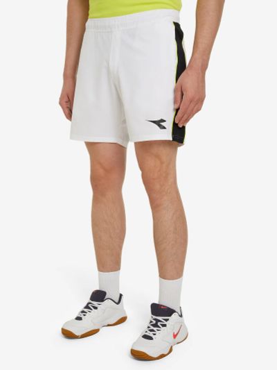 Лот: 22406639. Фото: 1. Шорты мужские Diadora, Белый. Шорты