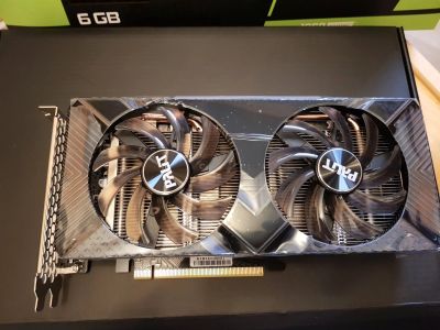 Лот: 15664722. Фото: 1. 1660 GTX SUPER GP OC 6GB 192bit... Видеокарты