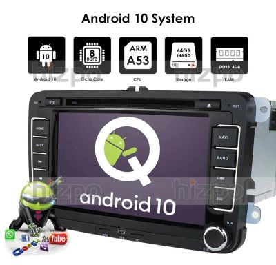 Лот: 19142123. Фото: 1. 2din Android 10,8 ядер,4 Гб озу... Автомагнитолы
