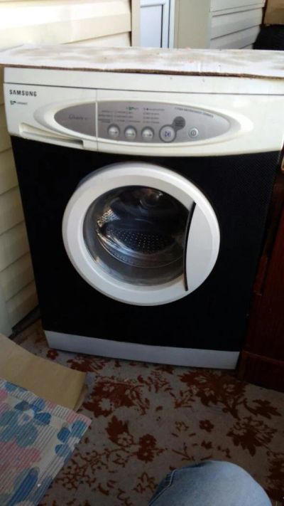 Лот: 9322036. Фото: 1. Стиральная машинка Samsung Fuzzy... Стиральные машины