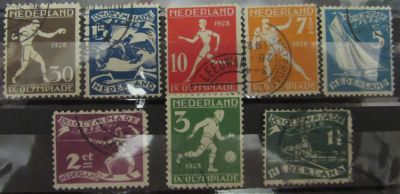 Лот: 11395667. Фото: 1. Нидерланды 1928 Летние Олимпийские... Марки