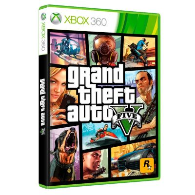 Лот: 3506630. Фото: 1. Xbox 360 GTA 5 GTA V. Игры для консолей