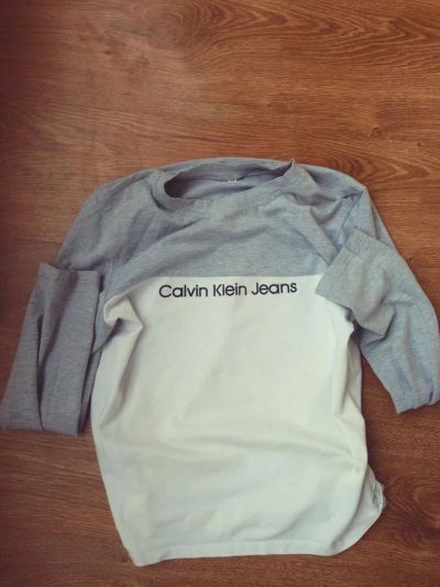 Лот: 7933801. Фото: 1. Лонгслив Calvin Klein jeans. Футболки, поло