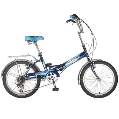 Лот: 11538075. Фото: 1. Велосипед Novatrack 20" складной... Велосипеды
