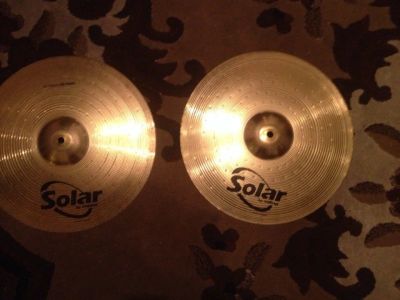 Лот: 3581203. Фото: 1. Тарелки Sabian 14"Solar Hi-Hat... Ударные