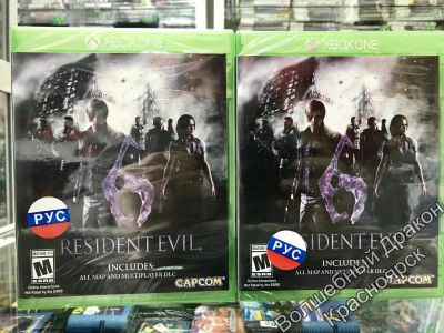 Лот: 11942257. Фото: 1. Resident Evil 6 игра для XBOX... Игры для консолей