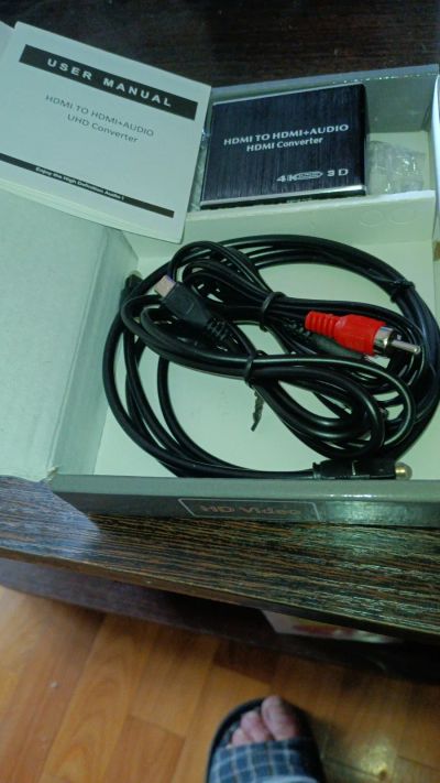 Лот: 25410722. Фото: 1. Конвертер HDMI. Шнуры, кабели, разъёмы