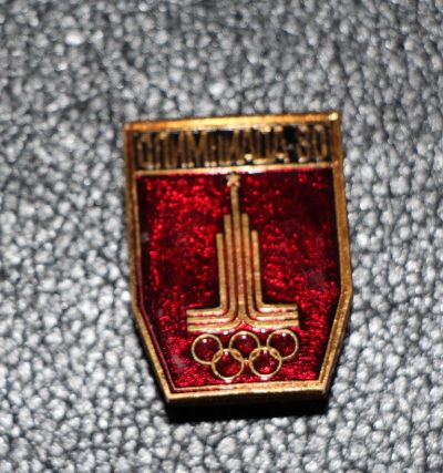 Лот: 4128026. Фото: 1. Знак Символ Олимпиады 1980 год... Юбилейные