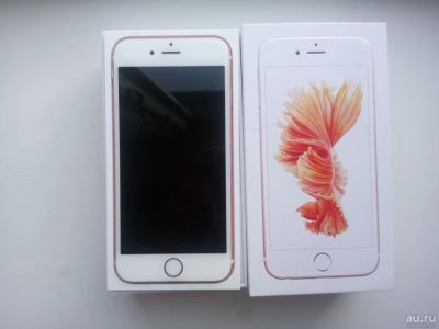 Лот: 9855531. Фото: 1. IPhone 6S rose golden 16gb отличное... Смартфоны