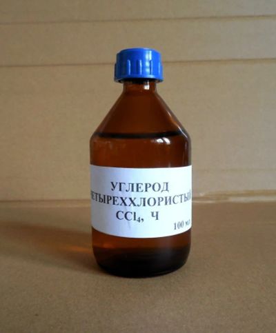 Лот: 17307989. Фото: 1. углерод четырёххлористый (тетрахлорметан... Лабораторное оборудование, реактивы