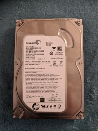 Лот: 14949154. Фото: 1. Жесткий диск Seagate Barracuda... Жёсткие диски (HDD)