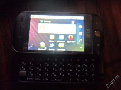 Лот: 1036557. Фото: 1. lg gw620 qwerty android 2.2... Смартфоны