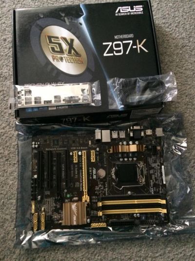 Лот: 11131408. Фото: 1. Материнская плата ASUS Z-87K. Материнские платы