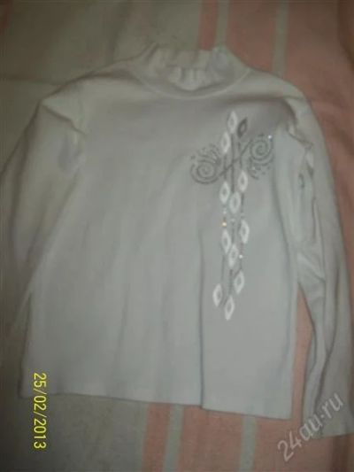 Лот: 2607495. Фото: 1. кофта белая. Рубашки, блузки, водолазки