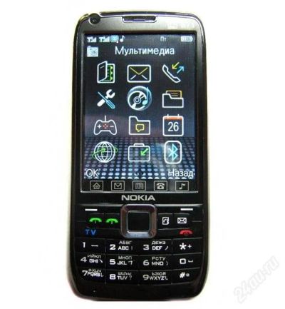 Лот: 777778. Фото: 1. Nokia E71+, 2SIM, TV, Wi-Fi, Java. Кнопочные мобильные телефоны