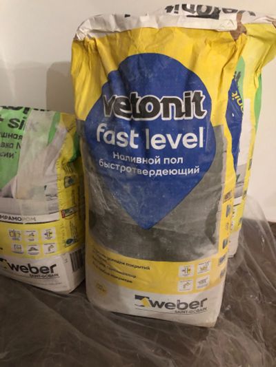 Лот: 18221358. Фото: 1. Наливной пол Vetonit Fast Lewel... Другое (отделочные материалы)