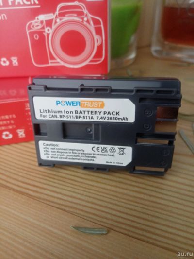 Лот: 18554481. Фото: 1. Аккумулятор bp-511 2650mAh для... Аккумуляторы, зарядные