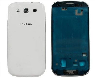 Лот: 20883621. Фото: 1. Корпус Samsung i9300 Galaxy S3... Корпуса, клавиатуры, кнопки