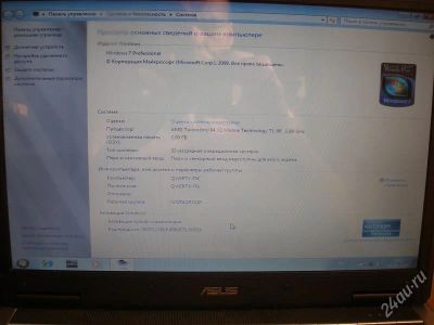 Лот: 2770332. Фото: 1. Двухядерный игровой ноутбук ASUS... Ноутбуки