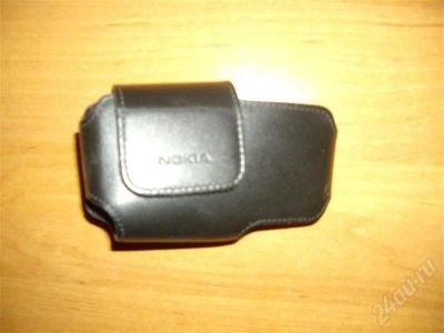 Лот: 594768. Фото: 1. оригинальный кожанный чехол Nokia. Чехлы, бамперы