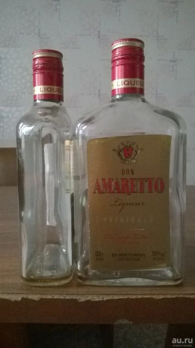 Лот: 13019681. Фото: 1. Бутылки Don Amaretto 0,5л. Бутылки, пробки, этикетки