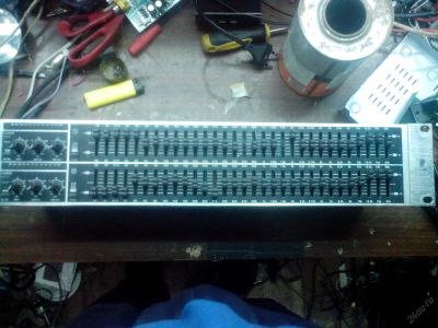 Лот: 5944271. Фото: 1. Behringer GEQ 3102 Ultra-Graph... Микшеры, предусилители, микрофонные эффекты