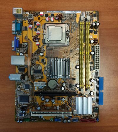 Лот: 18380170. Фото: 1. Материнская плата Asus P5G-MX... Материнские платы