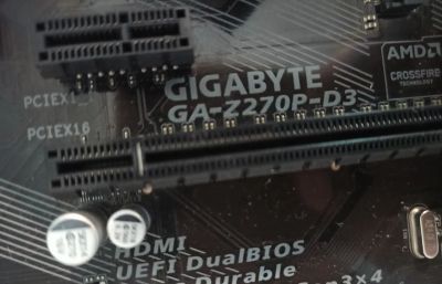 Лот: 23130172. Фото: 1. Материнская плата Gigabyte GA-Z270P... Материнские платы