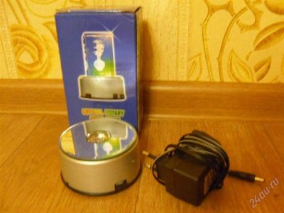 Лот: 2494128. Фото: 1. Крутящаяся подставка с подсветкой... Фигурки, статуэтки