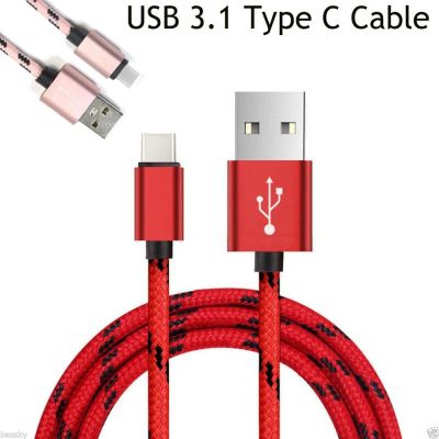Лот: 9448256. Фото: 1. Плетеный дата кабель USB 3.1 Type-C... Дата-кабели, переходники