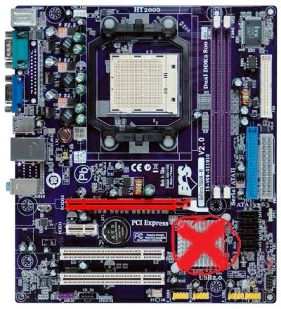Лот: 2108650. Фото: 1. GeForce7050M-M (V2.0). Материнские платы
