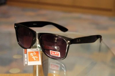 Лот: 5072947. Фото: 1. Очки Ray-Ban WayFarer Black. Очки солнцезащитные
