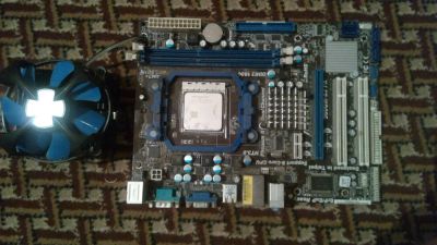 Лот: 10001497. Фото: 1. Материнская плата asrock 960gm-s3... Материнские платы