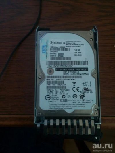 Лот: 8957362. Фото: 1. HDD IBM для сервера (состояние... Жёсткие диски (HDD)