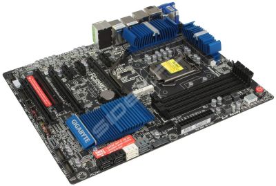 Лот: 11763811. Фото: 1. Материнская плата Gigabyte GA-Z77X-UD5H... Материнские платы