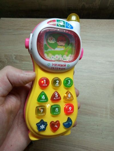 Лот: 16091385. Фото: 1. Умный детский развивающий телефон... Развивающие