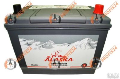 Лот: 13288864. Фото: 1. Аккумулятор ALASKA CMF 90D26 80... Аккумуляторы