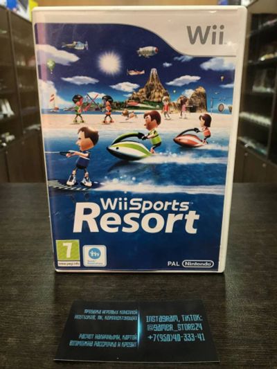 Лот: 15172995. Фото: 1. Wii Sports Resort. Лицензионный... Игры для консолей