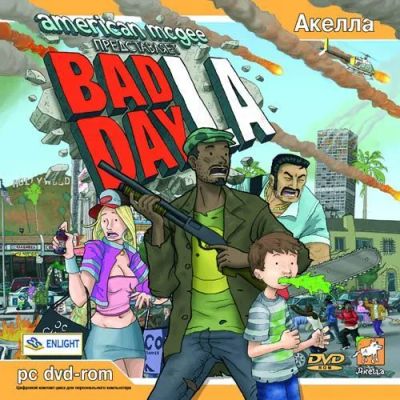Лот: 22148922. Фото: 1. Bad Day LA =DVD=. Игры для ПК