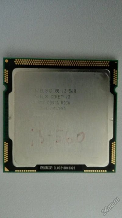 Лот: 5937487. Фото: 1. Процессор Intel i3-560 3.33Ghz... Процессоры