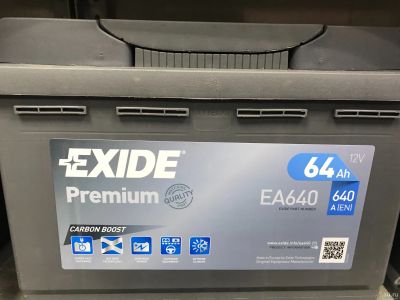 Лот: 13211543. Фото: 1. Аккумулятор Exide premium 64 а... Аккумуляторы