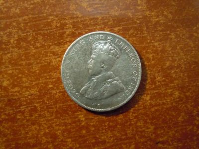 Лот: 25727827. Фото: 1. 50 центов 1921г Цейлон, Шри-Ланкийская... Азия