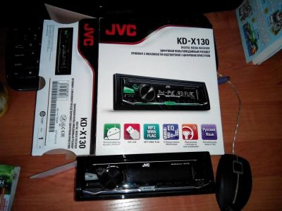 Лот: 8240000. Фото: 1. Автомагнитола JVC KD-X130. Автомагнитолы