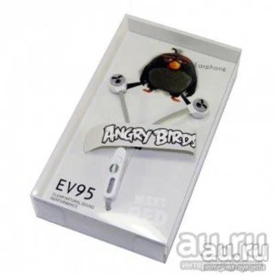 Лот: 12965938. Фото: 1. Стереогарнитура Angry Birds EV-95... Чехлы, бамперы
