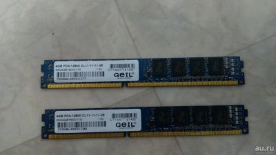 Лот: 8872700. Фото: 1. Память оперативная Geil 2х4GB... Оперативная память