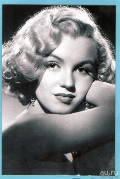 Лот: 17947129. Фото: 1. Marilyn Monroe/Мэрилин Монро-глянцевая... Открытки, конверты