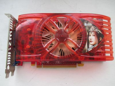 Лот: 11357268. Фото: 1. Видеокарта MSI GForce 9600 GSO... Видеокарты