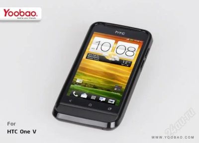 Лот: 2429447. Фото: 1. чехол yoobao для htc one v black... Чехлы, бамперы