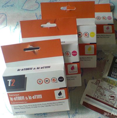 Лот: 9469309. Фото: 1. Картриджи T2 T0813, T0814, T0816... Картриджи, расходные материалы